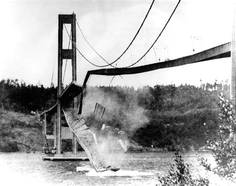how did the tacoma narrows bridge collapse